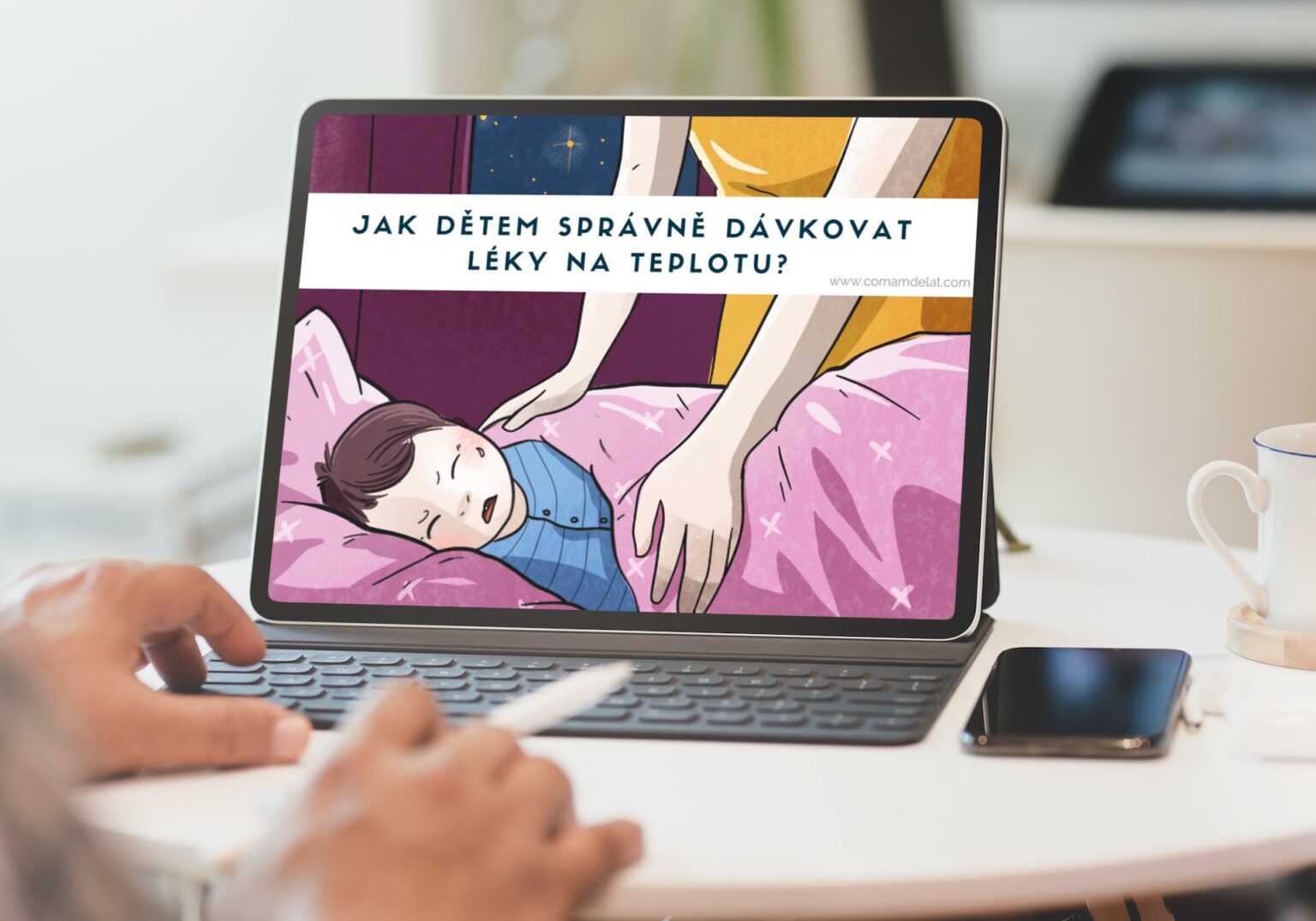 Tablet s taháky Jak dětem správně dávkovat léky na teplotu
